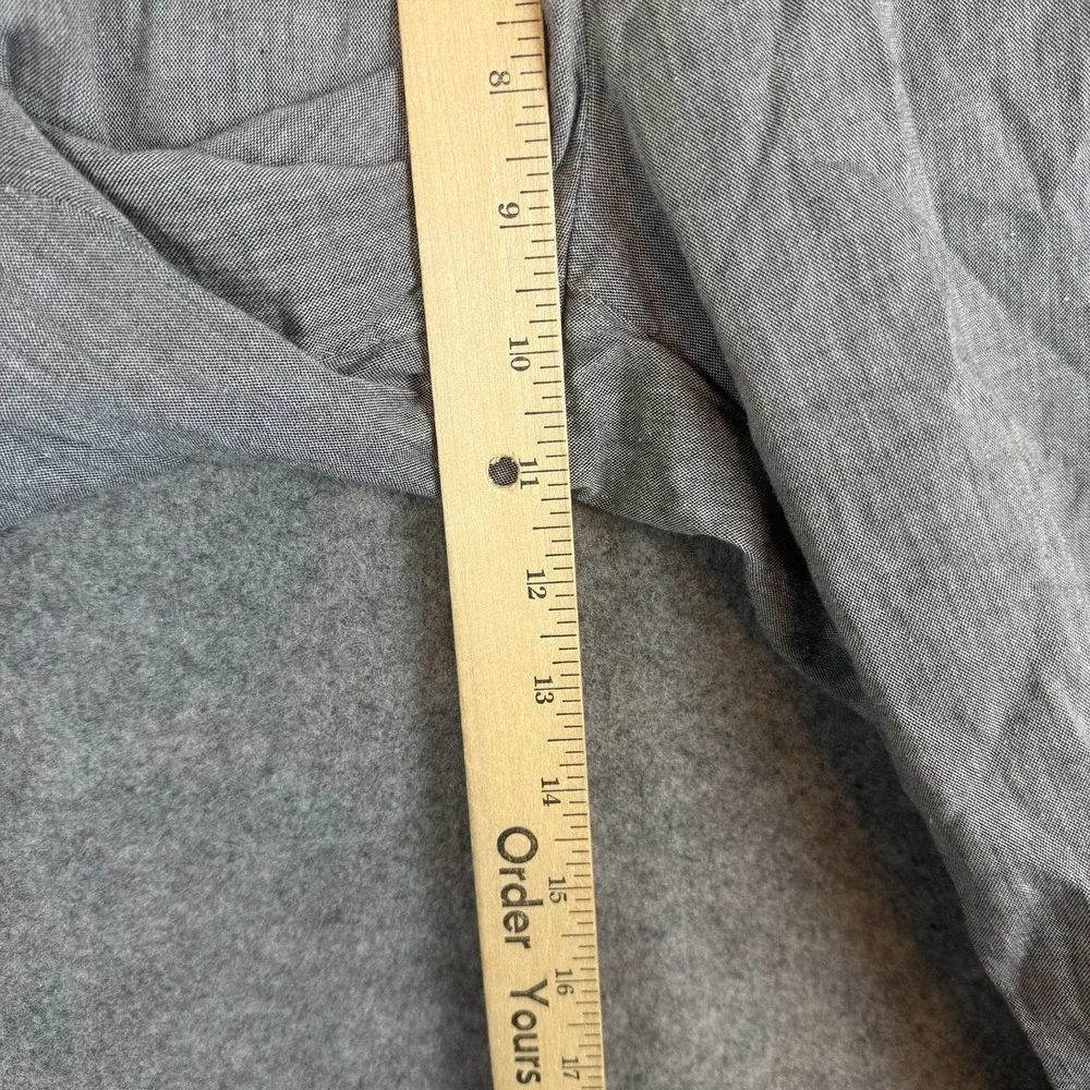J Crew Pants Mens 36x30 Gray Ludlow Slim Fit Chinos Somelos Cotton Trousers - Picture 10 of 11
